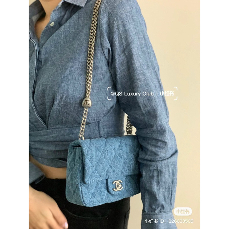 Tuia đeo chéo đeo vai Xaleo fullbox nam châm đẹp chất jeans W166-20