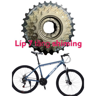 Líp 7 tầng xe đạp có video