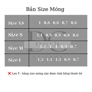 Nailbox Móng Úp Thiết Kế Sẵn Mẫu Đen Flash