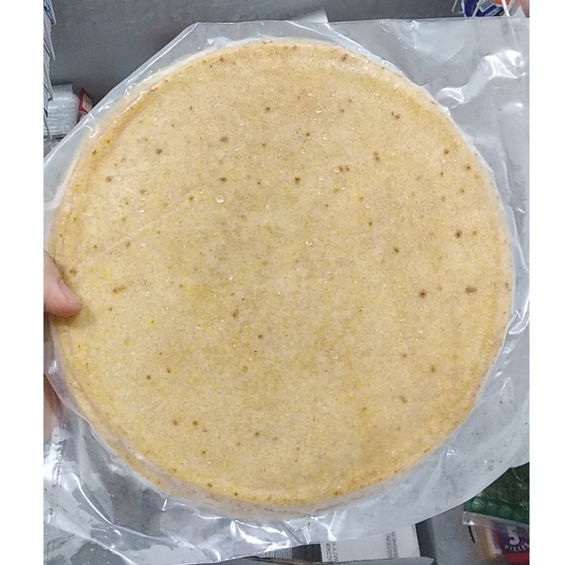 Vỏ TortillaTươi Fresh Từ Bột Ngô,Gạo khoảng 22cm