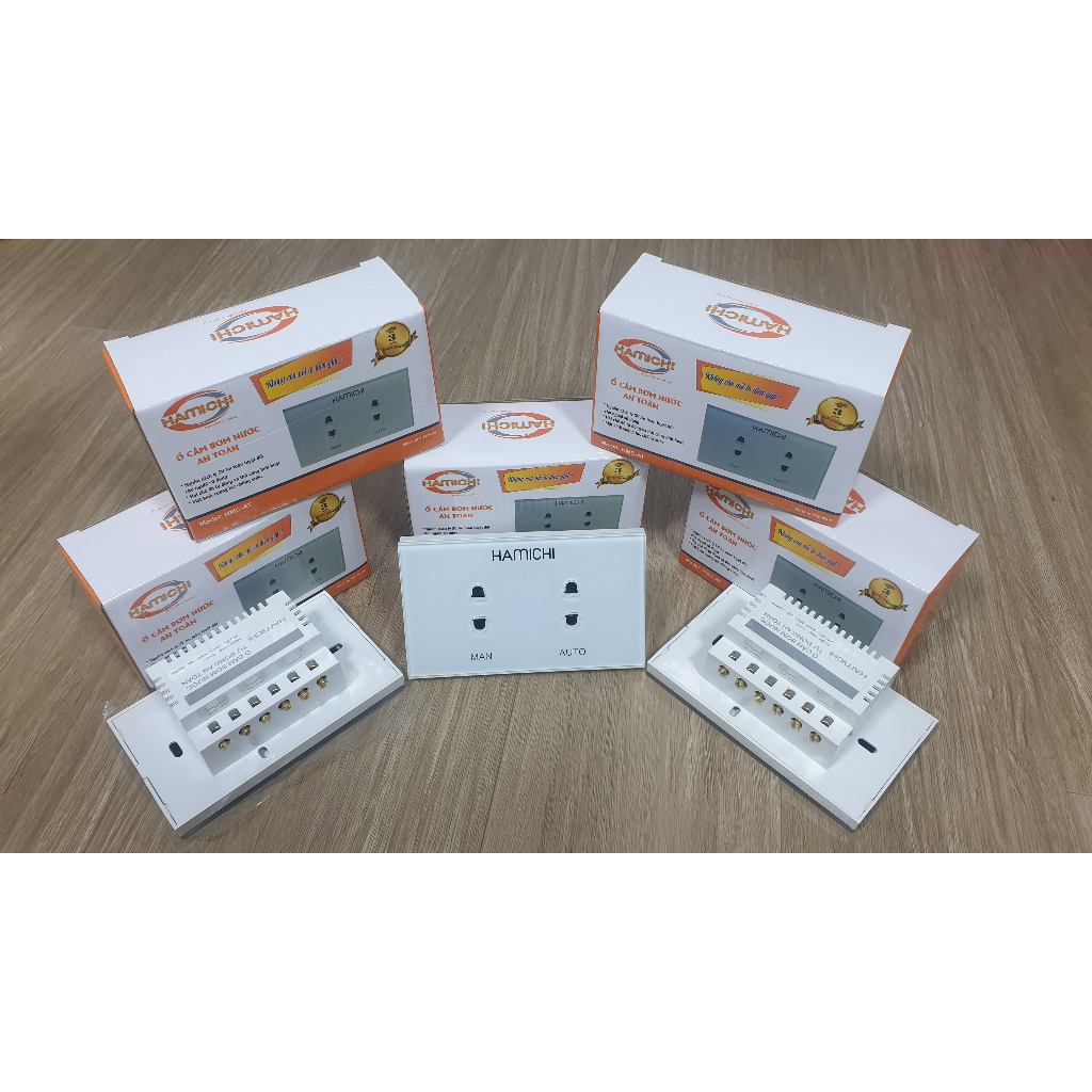Ổ Cắm Máy Bơm An Toàn Hamichi - Ổ Cắm Chống Giật Cấp Nguồn 5V Cho Phao Điện - [CHÍNH HÃNG]