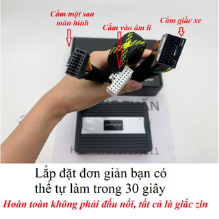 Amply Audxeon D3100 âm li lắp xe ô tô DVD android khuếch đại âm thanh hay nhất hiện nay