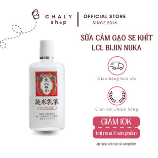 Sữa dưỡng da Bijin Nuka tinh chất cám gạo giúp kiềm dầu, se khít lỗ chân lông 130ml Nhật