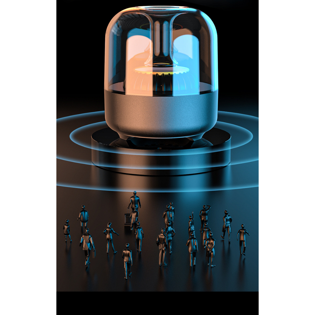 Xả kho giá sỉ - Loa Bluetooth JM-208 mini Có Đèn Led 7 màu - Loa Bluetooth pin trâu âm thanh vòm 6D bass ấm