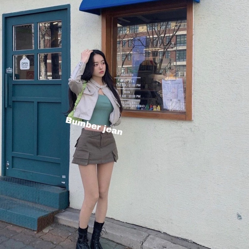 Pass CHÂN VÁY KAKI