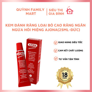 Kem đánh răng loại bỏ cao răng ngừa hôi miệng AJONA