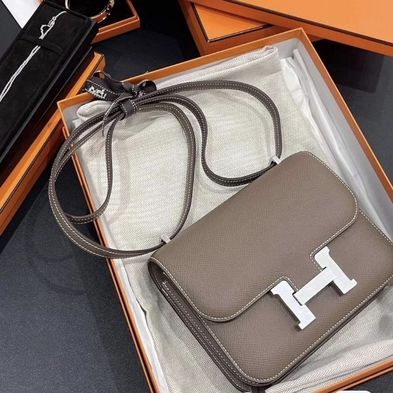 Túi Khoá Hm Constance Khoá Bạc Fullbox
