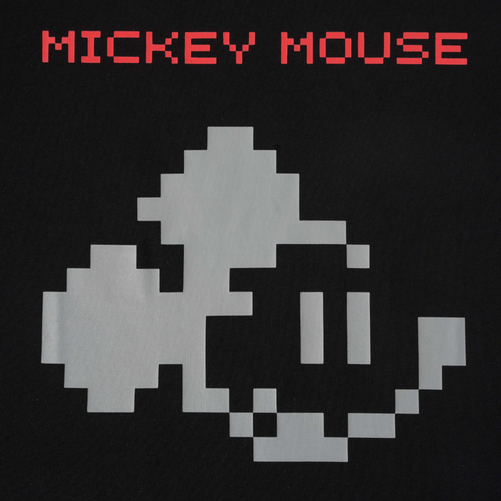 Áo thun Disney Mickey Mouse Pixelate Tee -THƯƠNG HIỆU 84RISING
