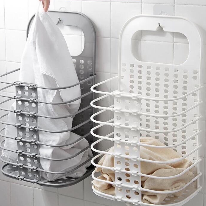 Sọt Đựng Quần Áo Bằng Nhựa Gấp Gọn