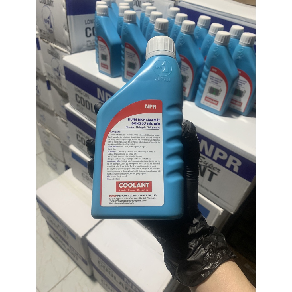Dung dịch làm mát động cơ ngăn ngừa hiệu ứng gia tăng nhiệt,tản nhiệt tốt cho động cơ 500ML