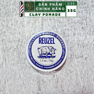 Sáp tạo kiểu Reuzel Clay Matte Pomade - 35gr
