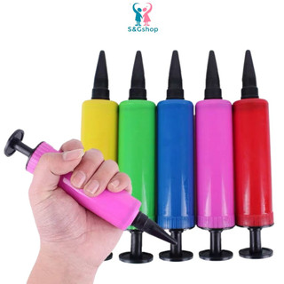 Bơm bong bóng bay ống cầm tay đơn giản