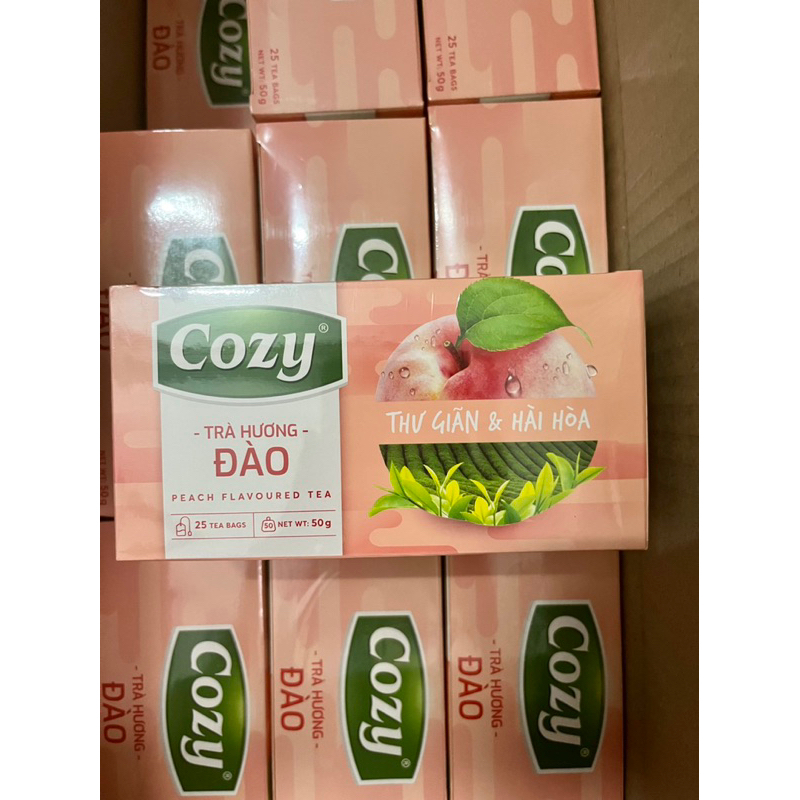 Trà Cozy túi lọc hương Đào