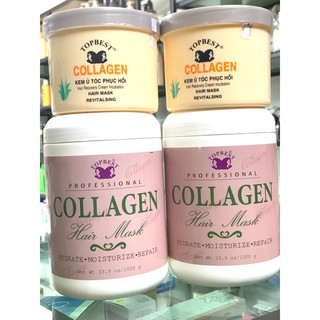Kem ủ tóc topbest collagen 500ml,1000ml