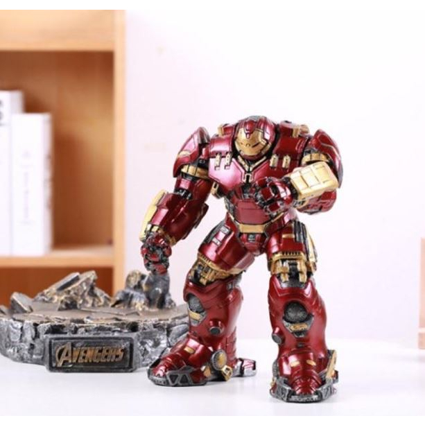 Mô hình Hulk buster kích thước 32cm, nặng 6kg,có kèm đế siêu đẹp, chất liệu cao cấp