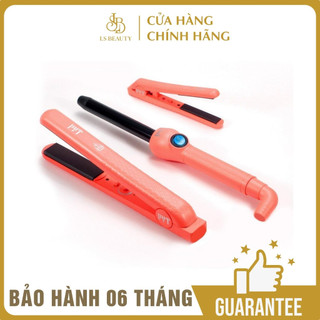 Bộ 03 Máy Duỗi Uốn Nhiệt Hồng Ngoại Xa Tóc PYT Lola Set - 3 trong 1 Đa Năng Kết Hợp Uốn & Duỗi - Du lịch