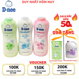 Phấn rôm dnee organic 350g thái lan cho bé