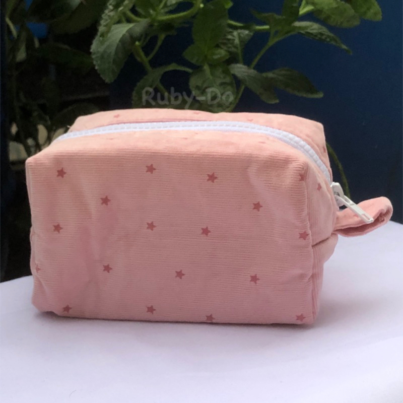 Hộp bút vải, túi pouch hoạ tiết ngôi sao Ruby-Do