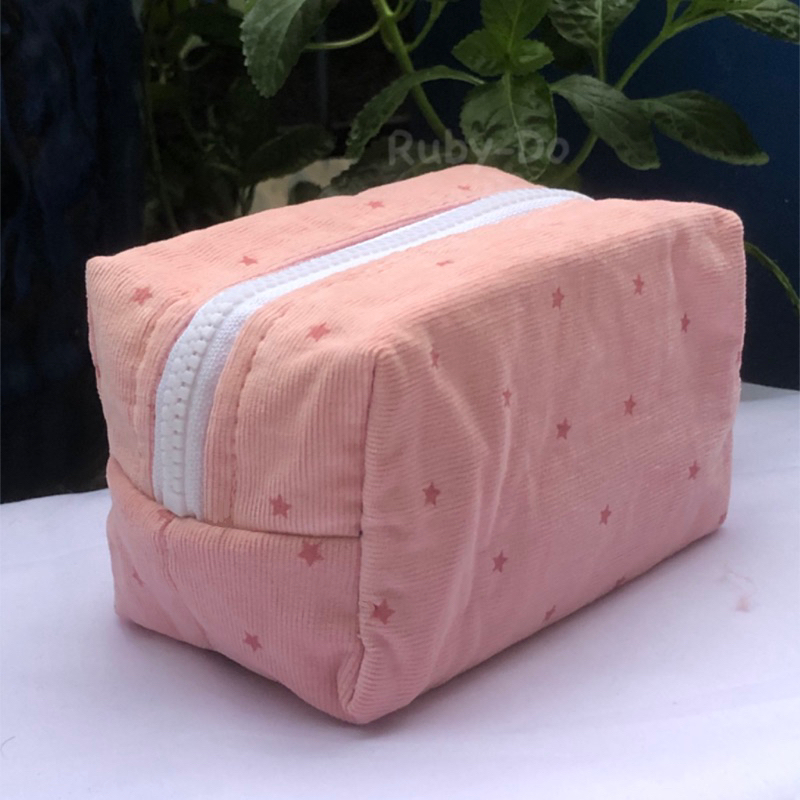 Hộp bút vải, túi pouch hoạ tiết ngôi sao Ruby-Do