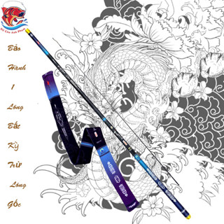  Cần Câu Tay Long Tứ Chính Hãng Hoa Mực Nước 6H19-28 Tải Tĩnh 5,5kg Bảo Hành 1 Lóng Bất Kỳ Trừ Lóng Gốc Hỗ Trợ Full Lóng 