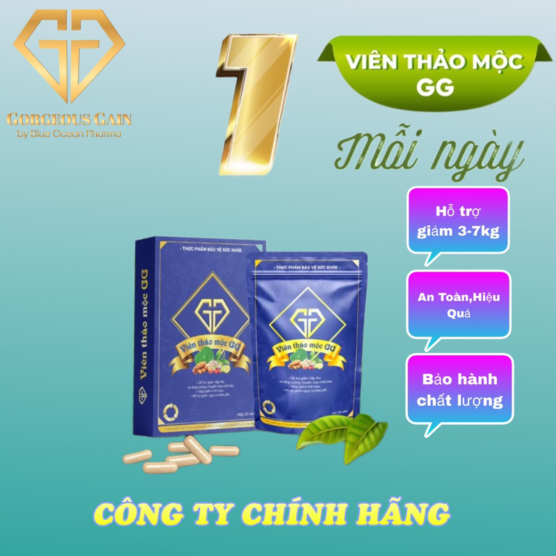 Viên Thảo Mộc GG Giảm 3-6kg sau 30 ngày. Cam Kết Hàng Chính Hãng | BigBuy360 - bigbuy360.vn