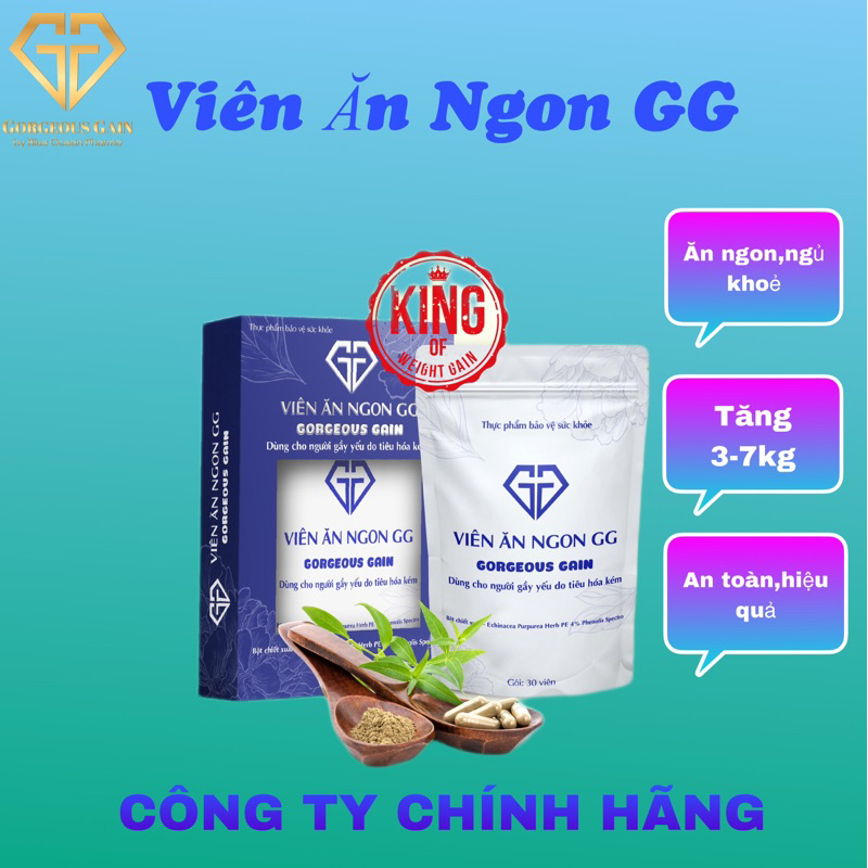 Viên Ăn Ngon GG Tăng 4-8kg sau 30 ngày. Cam Kết Hàng Chính Hãng 100% | BigBuy360 - bigbuy360.vn