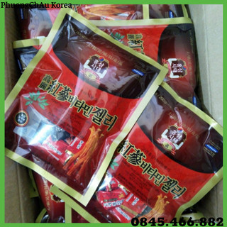 Kẹo hồng sâm mềm jelly vitamin 200g hàn quốc
