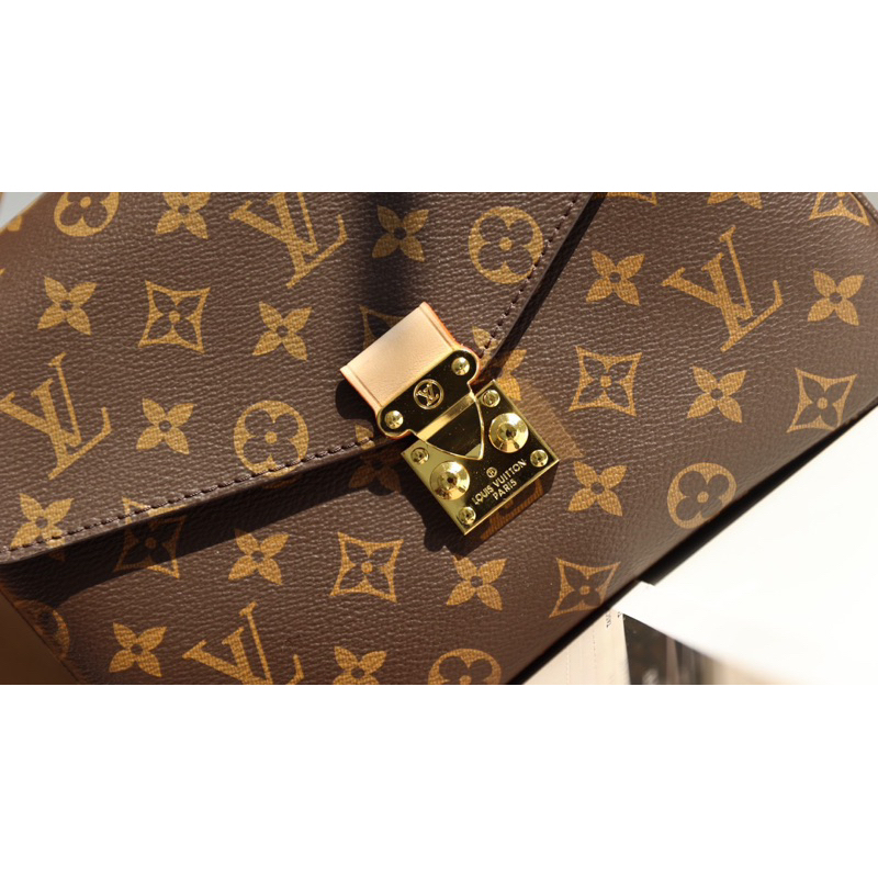 Túi Quai xách Metis da thật size 19cm fullbox nam châm + box carton kèm bill và dustbag xịn xò W266-19