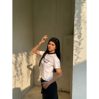 WMNS SLOGAN T-SHIRT - ÁO THUN NỮ BABY TEE