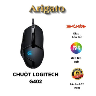 Chuột gaming có dây Logitech G402 OEM Led đổi màu cực đẹp 4000 DPI siêu nhạy chuyên chuột máy tính chơi game