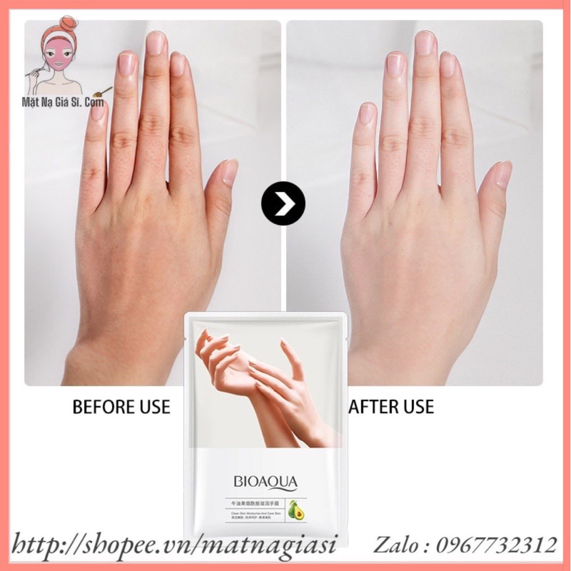 Mặt Nạ Dưỡng Da Tay Bioaqua Chính Hãng