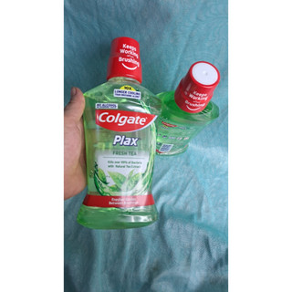 Nước súc miệng colgate plax trà xanh mát lạnh 500ml