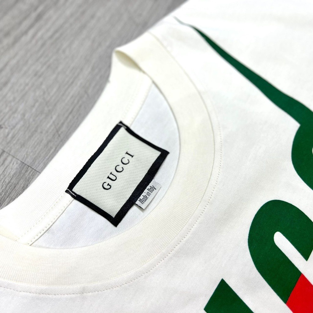 Phông Tay Lỡ Gucci In Hình Tia Sét Áo Thun Nam Nam Nữ GUCI Form Rộng Chất Cotton Co Dãn Cực Đẹp | BigBuy360 - bigbuy360.vn