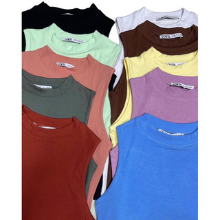 Áo thun sát nách cổ 3 phân gân lụa ZR COBÉ