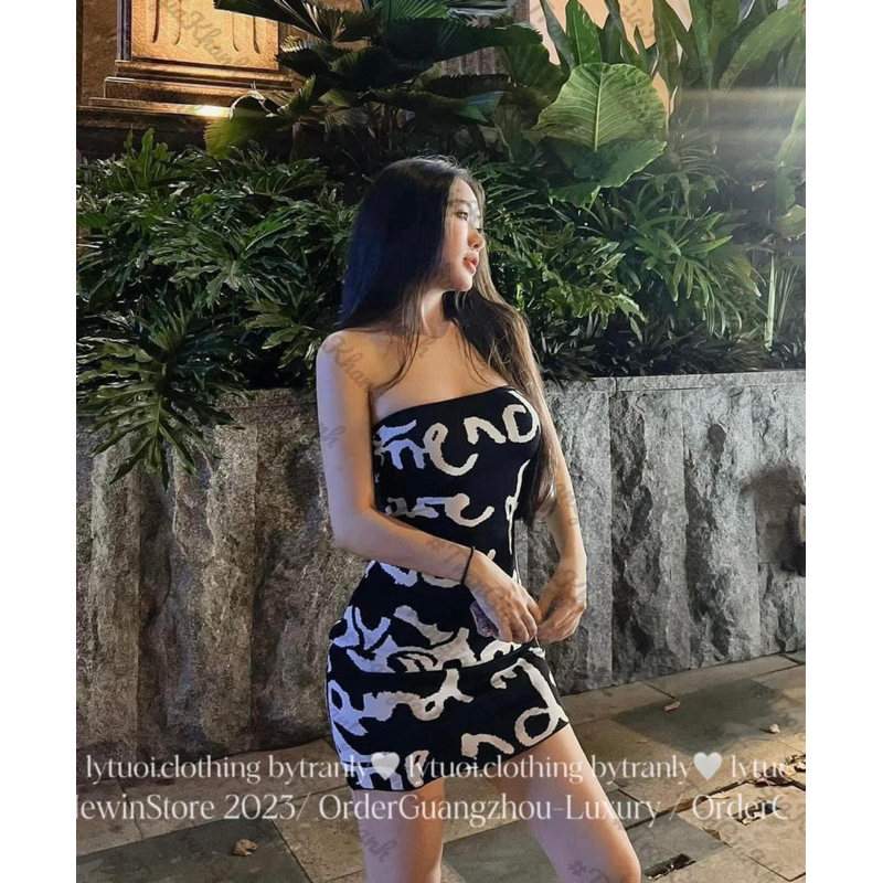 Đầm yếm xích cho nàng mê sexy kèm ảnh thật