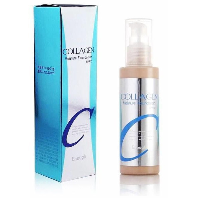 Kem nền Collagen  100ml chính hãng Hàn Quốc makeup phù hợp cho tất cả các loại da SPF 15