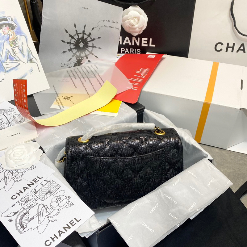 Túi Xaleo mini 8 CHẤT DA HỘT CAVIAR SIZE MINI 8 20 CM FULLBOX VIP 2 LỚP W166-20