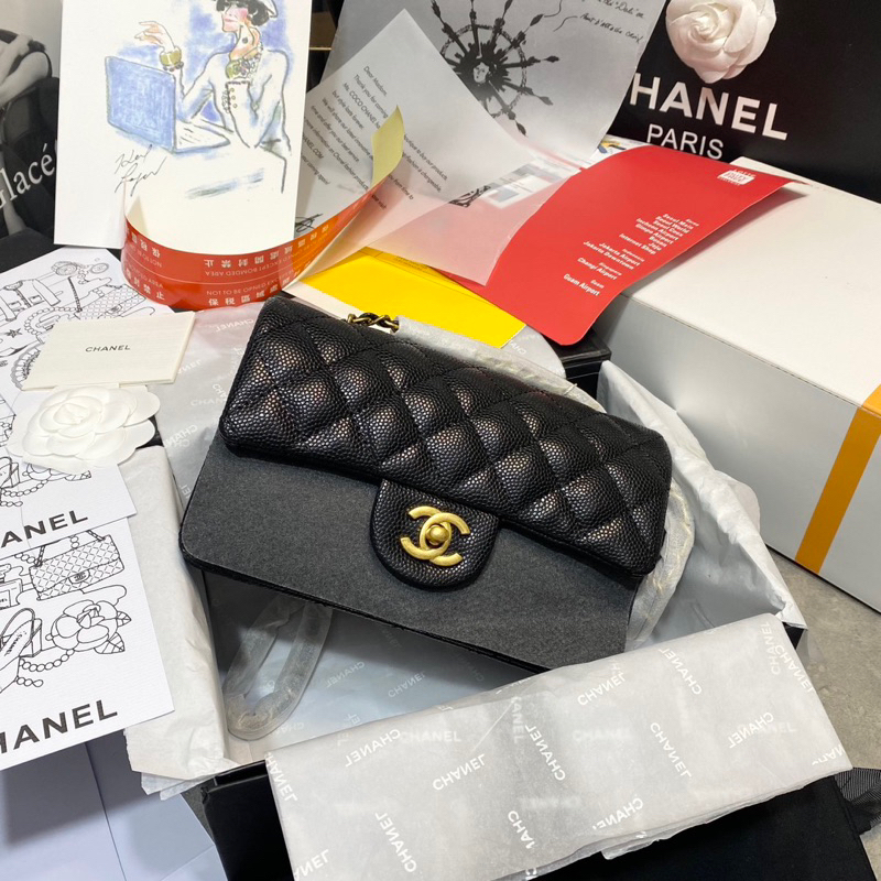 Túi Xaleo mini 8 CHẤT DA HỘT CAVIAR SIZE MINI 8 20 CM FULLBOX VIP 2 LỚP W166-20