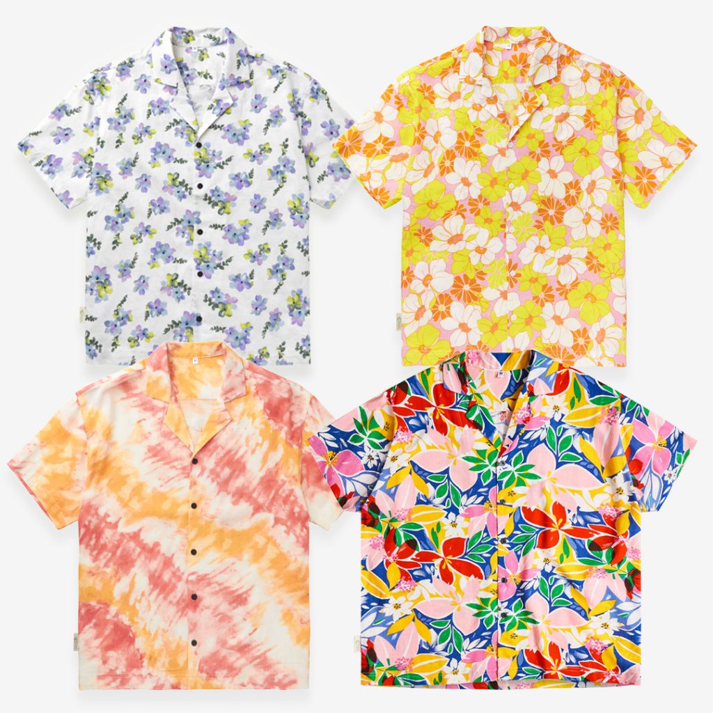 Áo sơ mi danton Hoa