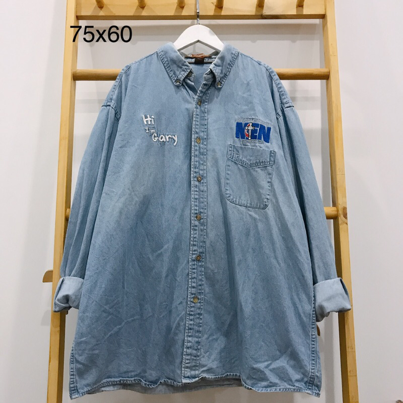 Sơ mi chicano 2hand dáng rộng unisex