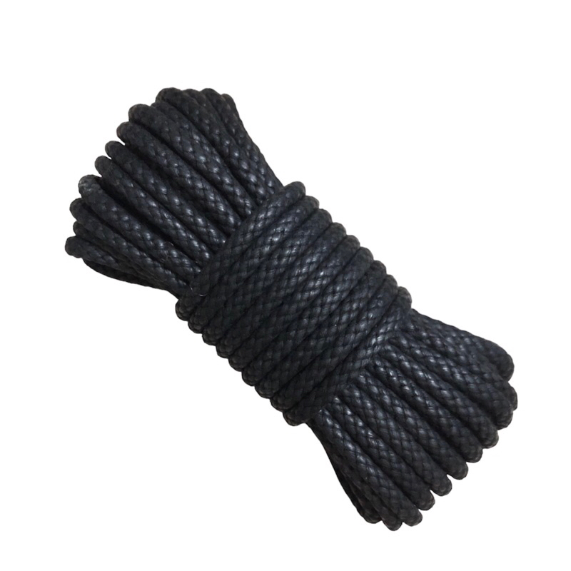 10 mét - Dây Dù sáp 5mm tròn mắc na chắc tay, ấn tượng dùng làm macrame, trang trí, sp hanmade, căng lều