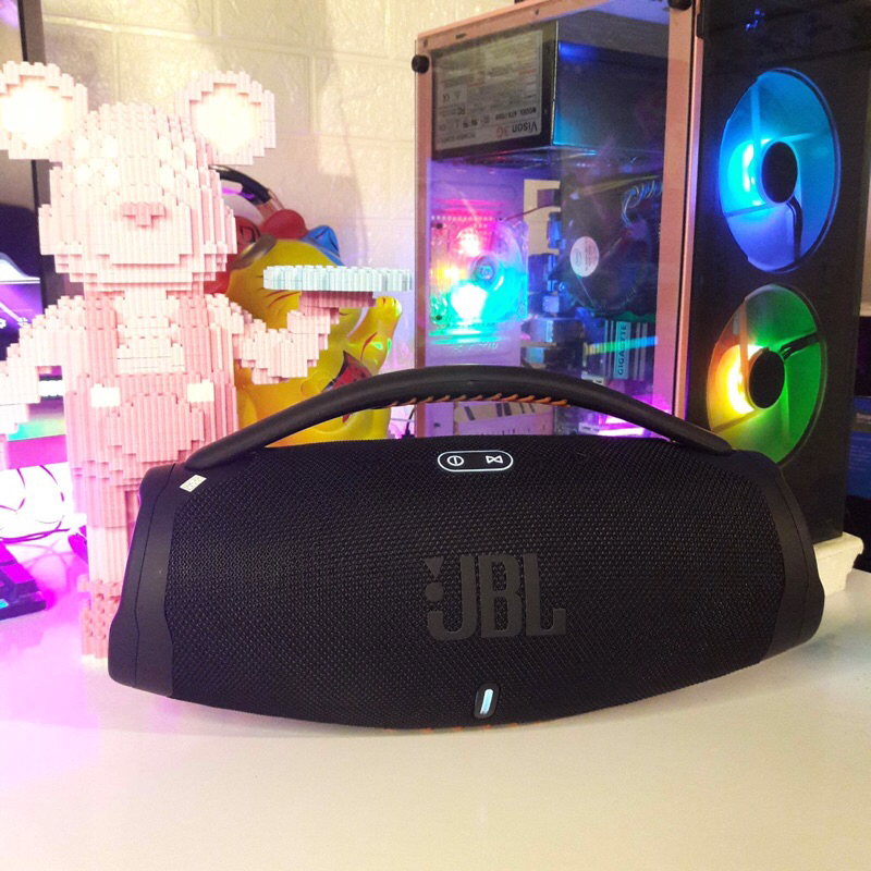 loa Nghe Nhạc Bluetooth JBL BOOMBOX3 LED Loa Blutooth Xách Tay Di Động Không Dây Bass Căng Nghe Cực Đã