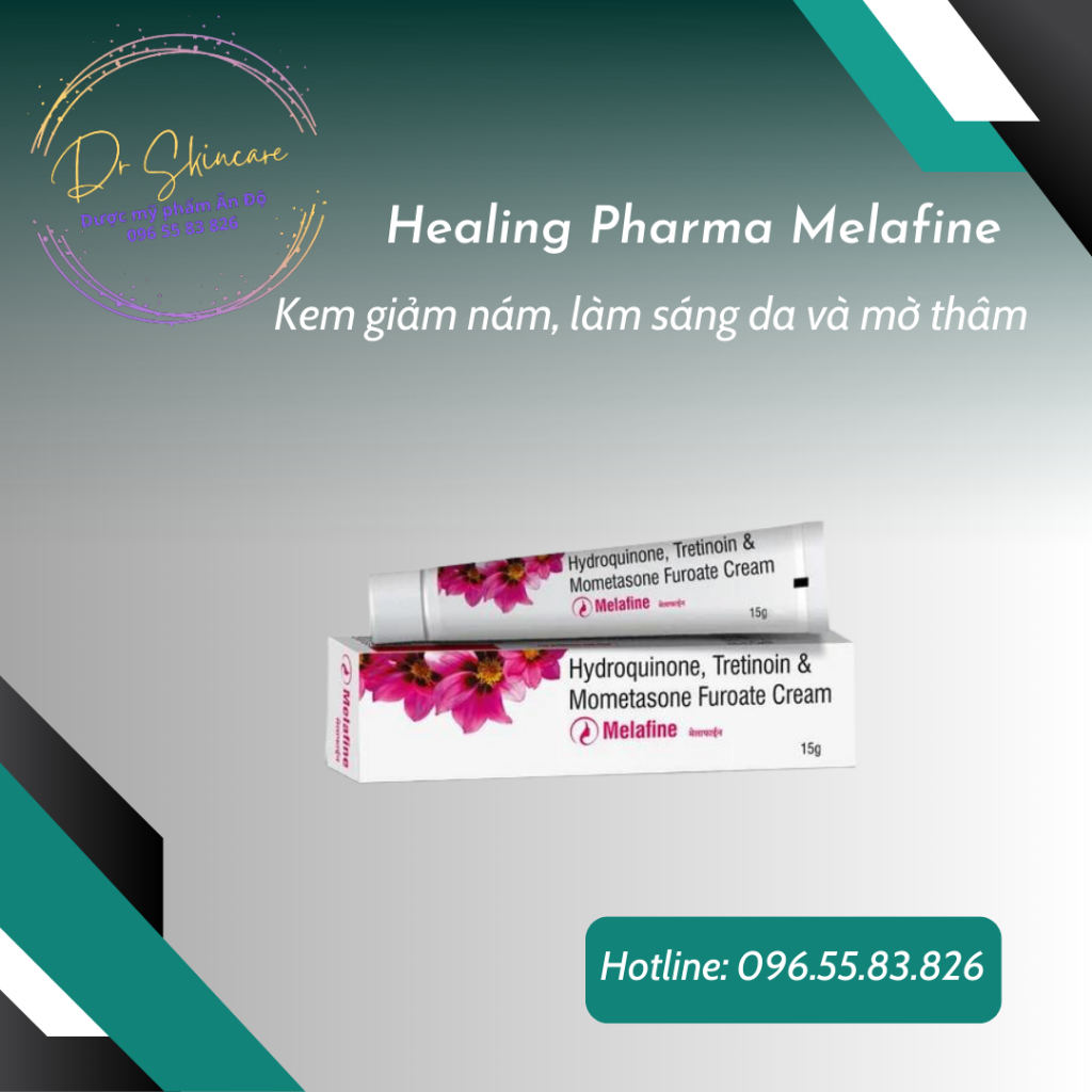 Melafine _ Hydroquinone_Hỗ trợ giảm thâm, nám, tàn nhang