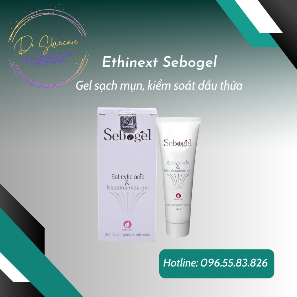 Sebogel - Sạch mụn, Da hết dầu, nhờn