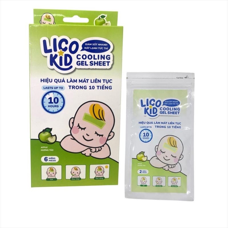 Lico kid làm mát nhanh h6miếng