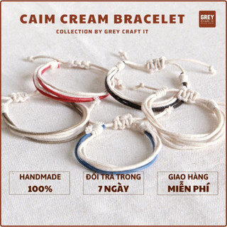 Vòng Tay UNISEX Caim | Boho Vinatge Minimal Style Độc Lạ Dễ Phối | Handmade 100% Miễn phí ship sửa đổi trả & Order riêng