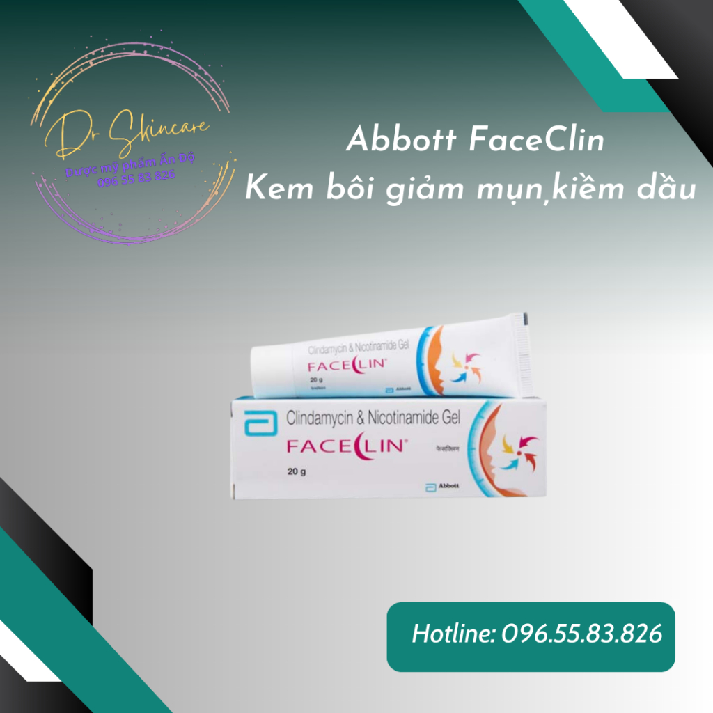 kem giảm mụn Faceclin