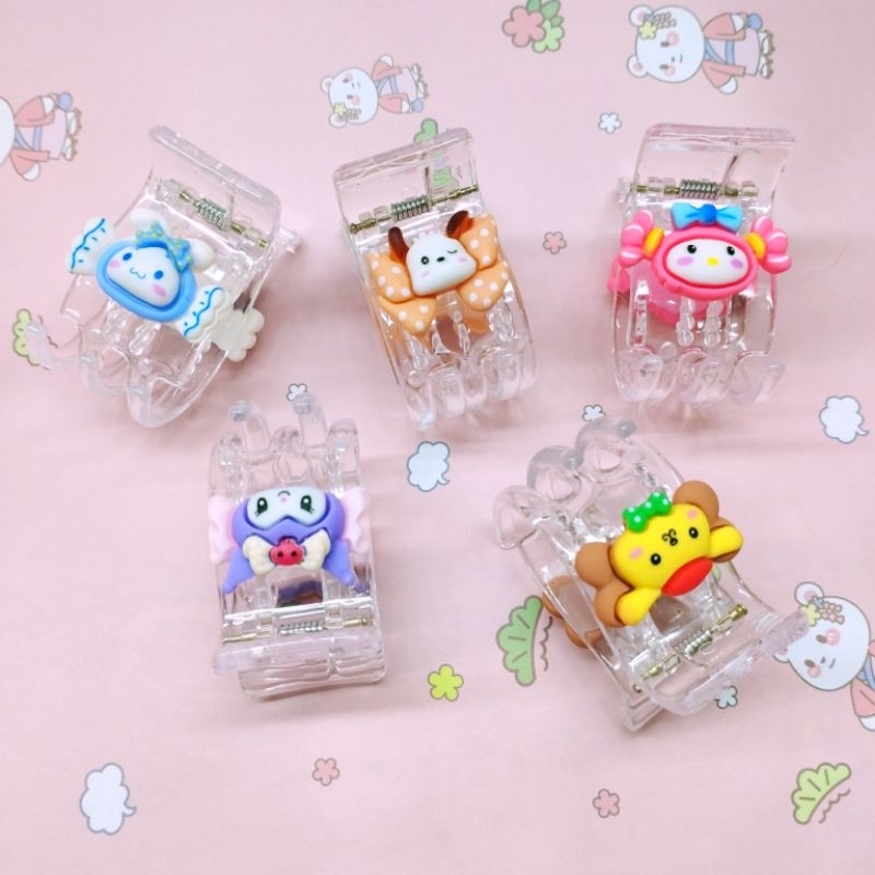 SANRIO Kuromi - Set 5-8 kẹp càng cua hình Sanrio đủ mẫu cho nữ 2023