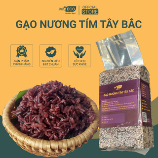 Gạo Nương Tím Mr.Eco thu hoạch từ Tây Bắc, gạo eatclean, thực phẩm dinh dưỡng, túi hút chân không1kg