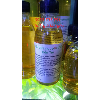 1 Lít Dầu dừa nguyên chất Bến Tre